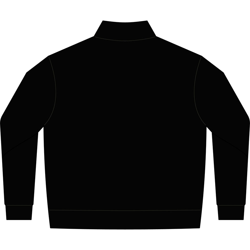 Minimalist Code Window Quarter-Zip Pullover | Tech Console Chest Print