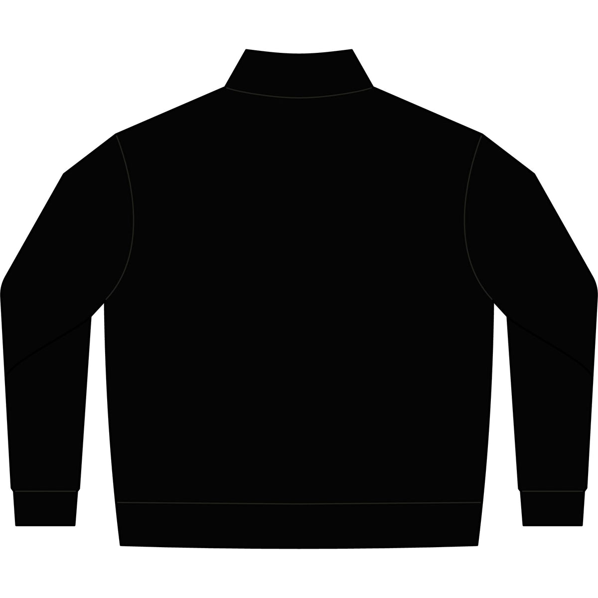 Minimalist Code Window Quarter-Zip Pullover | Tech Console Chest Print